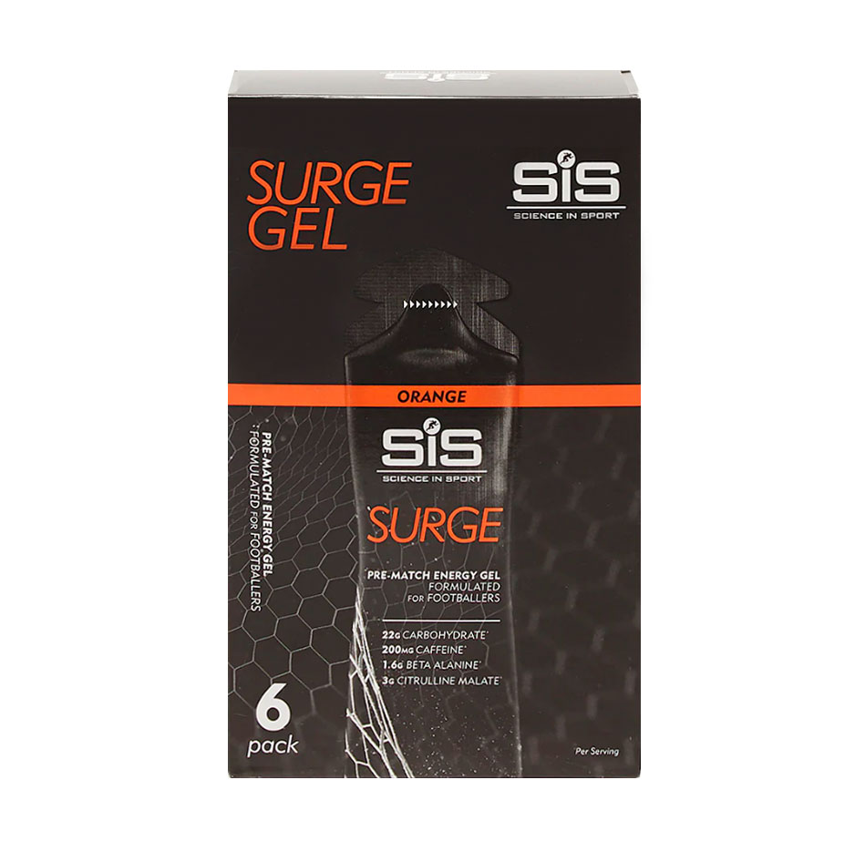 Гель энергетический SiS Surge Pre-Match Gel Pack, 60 мл (набор, 6 х 60 мл)
