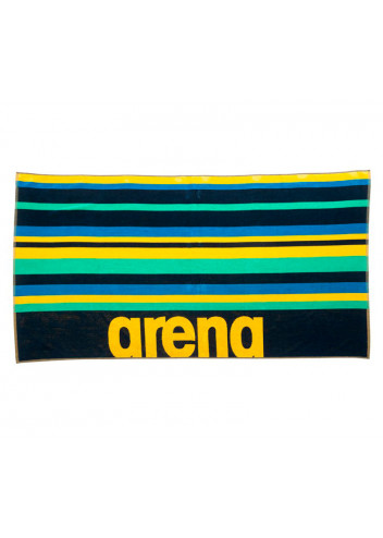 Serviette De Plage Arena Multistripes - 170 X 90 Cm - Coton épais 400 G/m² - Mixte - 3