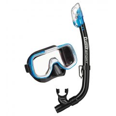 черный/голубой