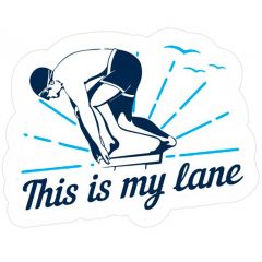 Наклейка Proswim This Is My Lane