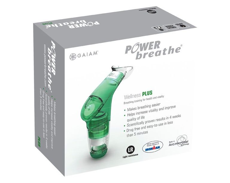 -Тренажер для дыхания POWERbreathe Plus Series