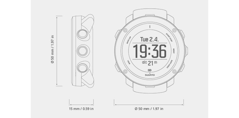 -Suunto Часы Ambit3 Vertical