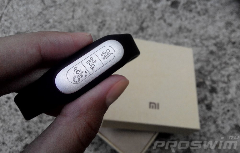 -Xiaomi Фитнес-браслет Mi Band с гравировкой "Триатлон"