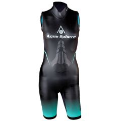 Гидрокостюм для открытой воды и фридайвинга женский Aqua Sphere AquaSkin Short 2.0 (короткий), 1 мм