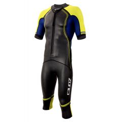 Гидрокостюм для свимрана мужской ZONE3 SwimRun Versa Wetsuit, со съемными рукавами, 2 мм