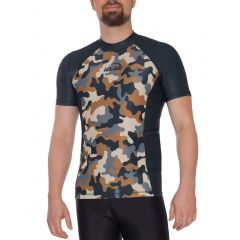 Гидромайка для плавания мужская iQ UV 300+ Khaki