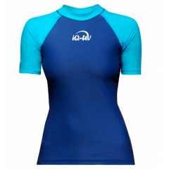 Гидромайка для плавания женская iQ UV 300+ Blue