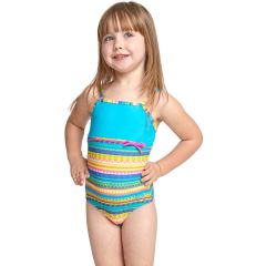 Купальник слитный детский ZOGGS Girls Rainbow Sahara Classicback