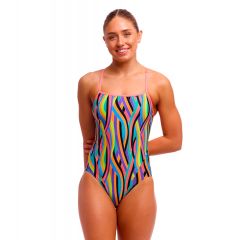 Купальник слитный Funkita Single Strap Curl Curl