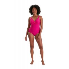Купальник утягивающий с чашечками Speedo Brigitte Swimsuit Pink