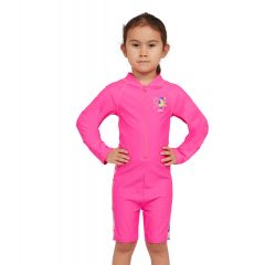 Купальный комбинезон тренировочный детский ZOGGS Lolly Fish Long Sleeve All in One