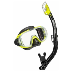 Маска и трубка TUSA Sport (маска+трубка) Black Series, сумка в комплекте