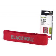 Мини-эспандер текстильный BLACKROLL Loop Band, 30 см (нагрузка от 4,5 кг до 10,6 кг)