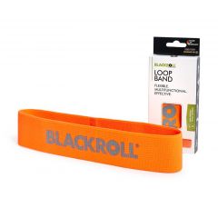 Мини-эспандер текстильный BLACKROLL Loop Band, 30 см (нагрузка от 4,5 кг до 10,6 кг)