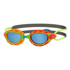 Очки для плавания детские ZOGGS Predator Junior (6-14 лет), Blue/Orange