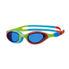 Очки для плавания детские ZOGGS Super Seal Junior (6-14 лет), Blue/Green/Red