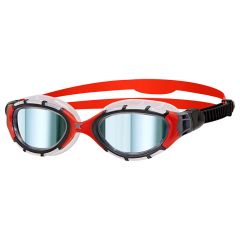 Очки для плавания ZOGGS Predator Flex Titanium, Clear/Red