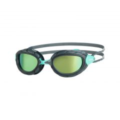 Очки для плавания ZOGGS Predator Titanium Reactor, Grey/Turqoise
