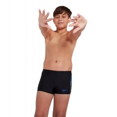 Плавки детские Speedo Plastisol Placement Aquashort Black