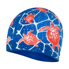 Шапочка для плавания детская Speedo Junior Printed Silicone Cap Turtle