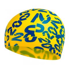 Шапочка для плавания детская Speedo Junior Slogan Cap (6-12 лет)