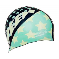 Шапочка для плавания детская Speedo Junior Slogan Cap SS17 (6-12 лет)