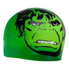 Шапочка для плавания детская Speedo Marvel Hulk 2 Junior Slogan Print Cap