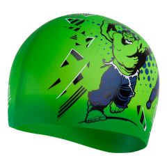 Шапочка для плавания детская Speedo Marvel Hulk Junior Slogan Print Cap