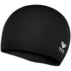 Шапочка для плавания детская TYR Wrinkle Free Junior Silicone Cap  (6-12 лет)