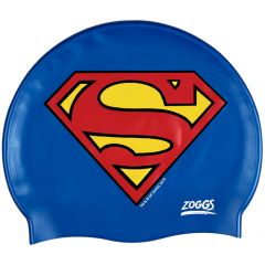 Шапочка для плавания детская ZOGGS Superman Silicone Cap (6-14 лет)