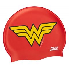 Шапочка для плавания детская ZOGGS Wonder Woman Silicone Cap (6-14 лет)