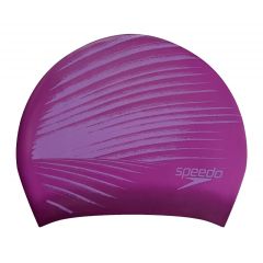 Шапочка для плавания (для длинных волос) Speedo Adult Long Hair Printed Cap