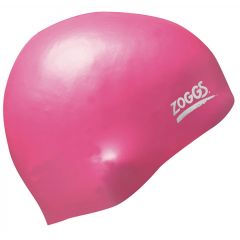 Шапочка для плавания (для длинных волос) ZOGGS Easy-Fit Silicone Cap Pink