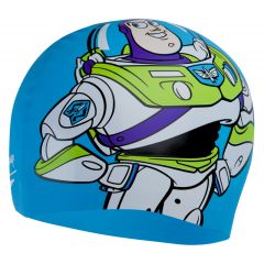 Шапочка для плавания Speedo Adult Disney Slogan Print Cap Buzz Toy Story Blue
