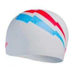 Шапочка для плавания Speedo Slogan Print Cap White Multi