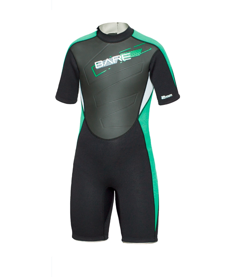 Гидрокостюм детский Bare Tadpole Shorty Kids, 2 мм