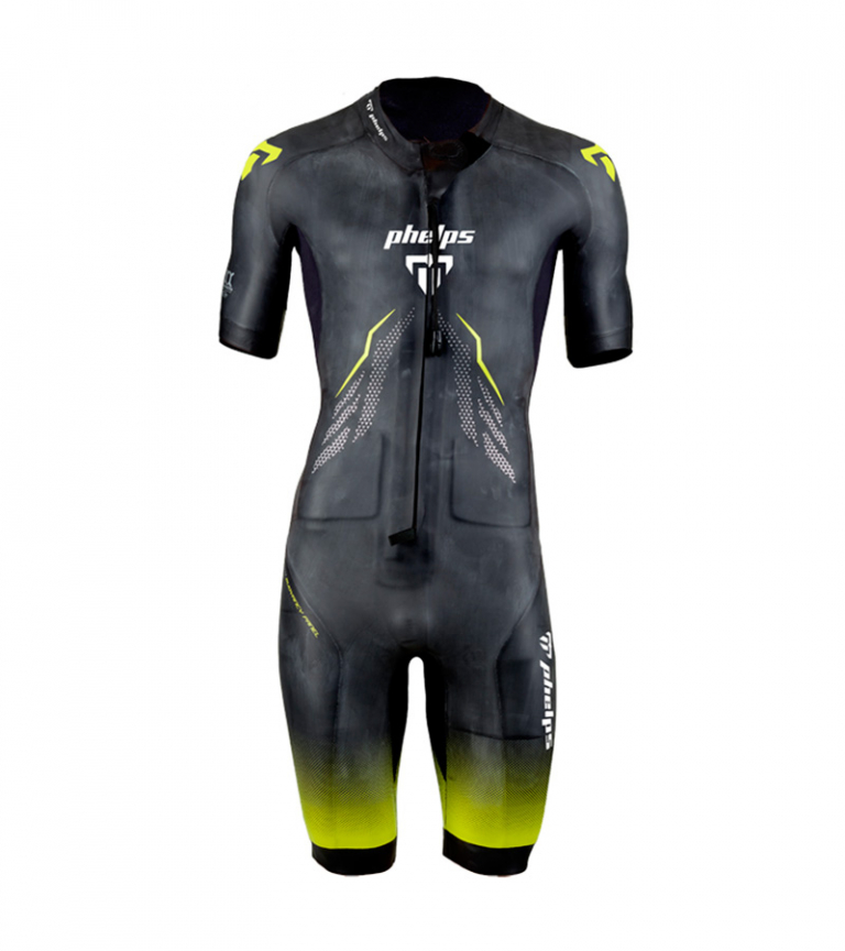 Гидрокостюм для свимрана мужской Phelps Limitless Swim&Run Wetsuit, со съемными рукавами, 3.5/3/2/1.5 мм