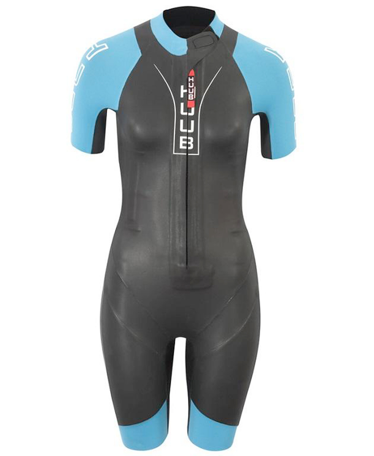 Гидрокостюм для свимрана женский короткий HUUB Auron Swimrun Wetsuit, 3/5 мм