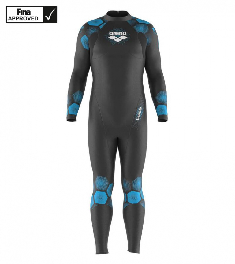 Гидрокостюм для триатлона и открытой воды мужской Arena Powerskin Thunder Wetsuit, 2/3/4 мм