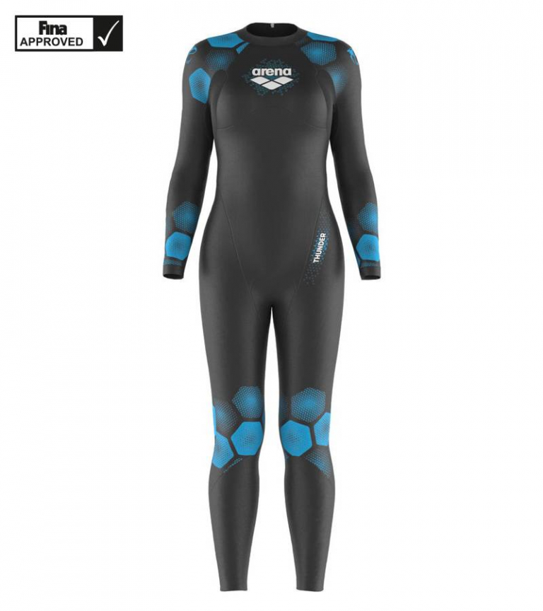 Гидрокостюм для триатлона и открытой воды женский Arena Powerskin Thunder Wetsuit, 2/3/4 мм