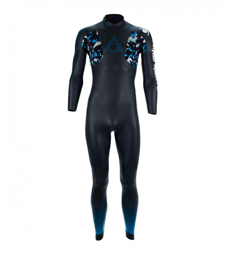 Гидрокостюм для триатлона, открытой воды и фридайвинга мужской Aqua Sphere Aquaskin V3 Wetsuit, 1.5 мм