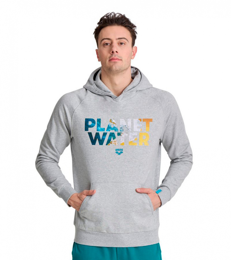 Кофта с длинным рукавом Arena Planet Water Hooded Sweat