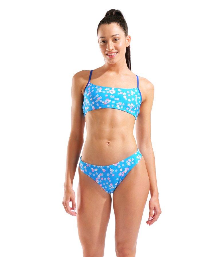 Купальник раздельный Arena Flowers Bikini Bandeau