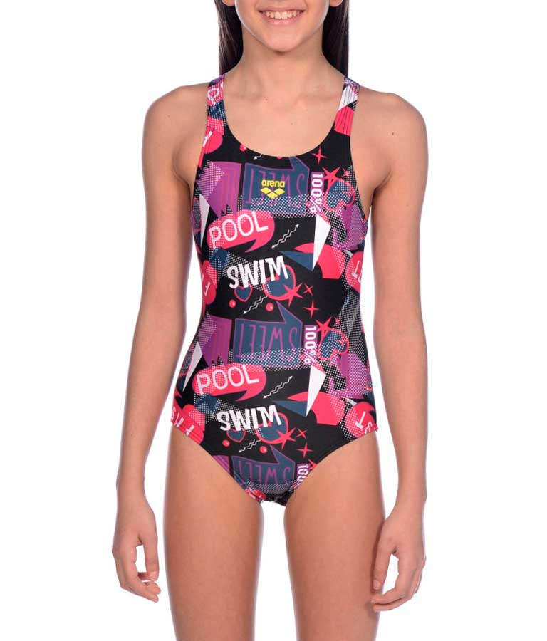 Купальник слитный детский Arena Dancing Junior Swim Pro