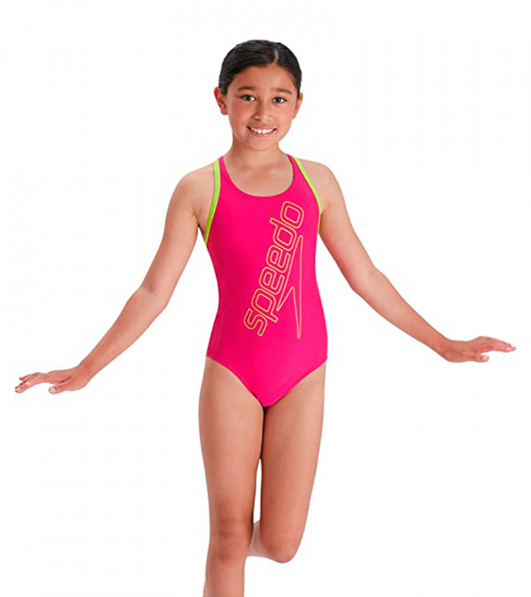 Купальник слитный детский Speedo Boom Logo Placement Flyback Swimsuit