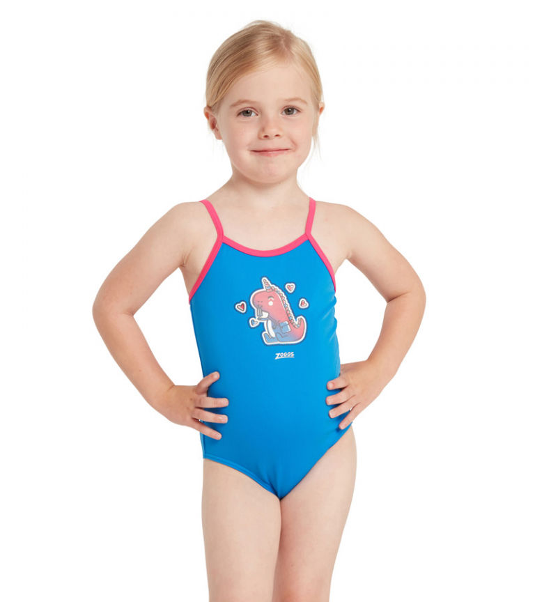 Купальник слитный детский ZOGGS Little Dino Classicback