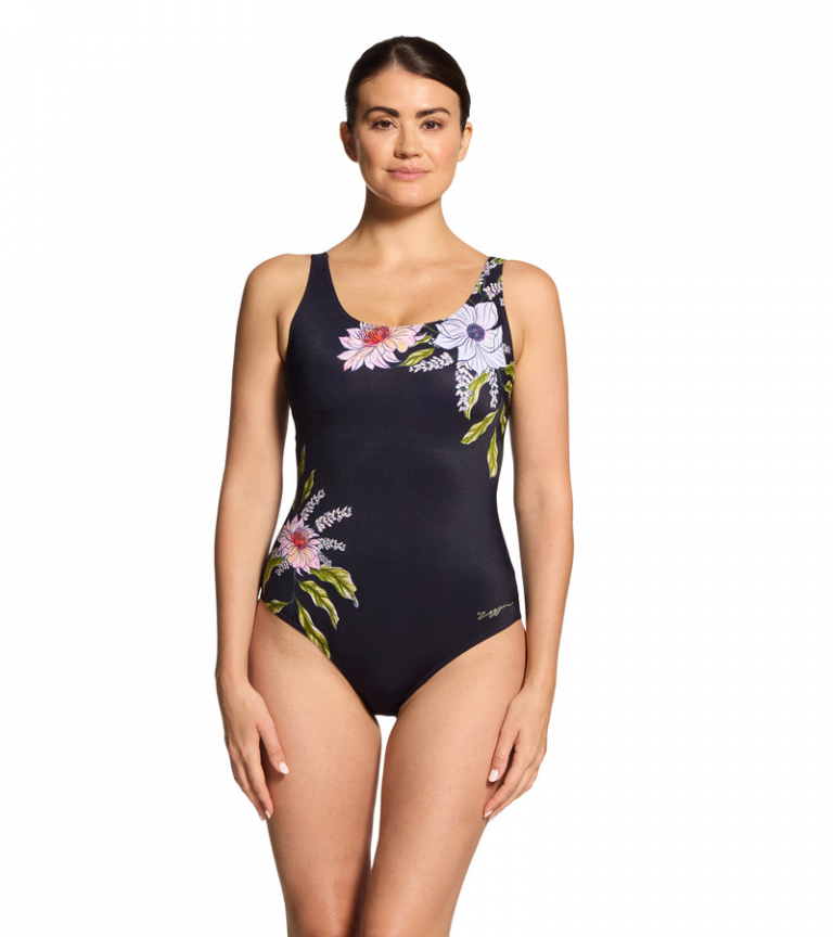 Купальник слитный с чашечками ZOGGS Freesia Adjustable Scoopback