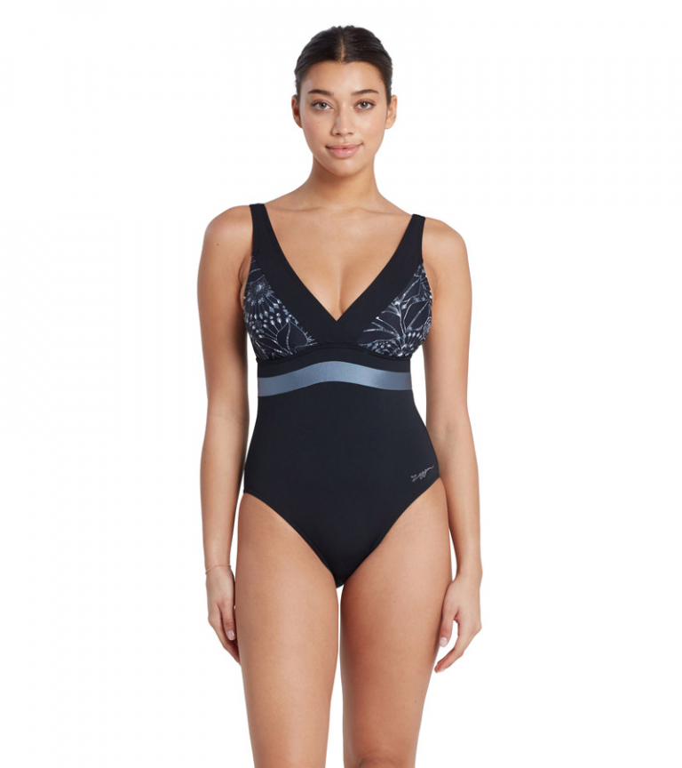 Купальник слитный с чашечками ZOGGS Stellar Square Back