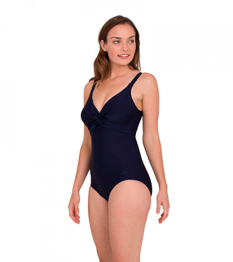 Купальник утягивающий с чашечками Speedo Brigitte Swimsuit Navy