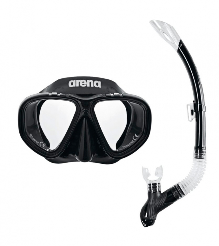 Маска и трубка детская Arena Premium Snorkeling Set Junior